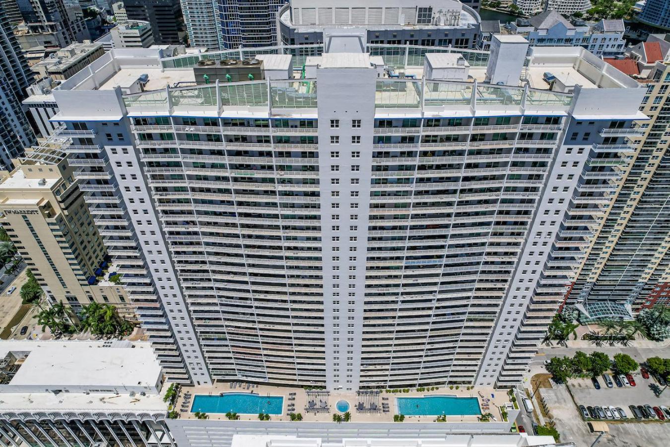Spacious 2 Bed Unit In Brickell With Free Parking Маями Екстериор снимка
